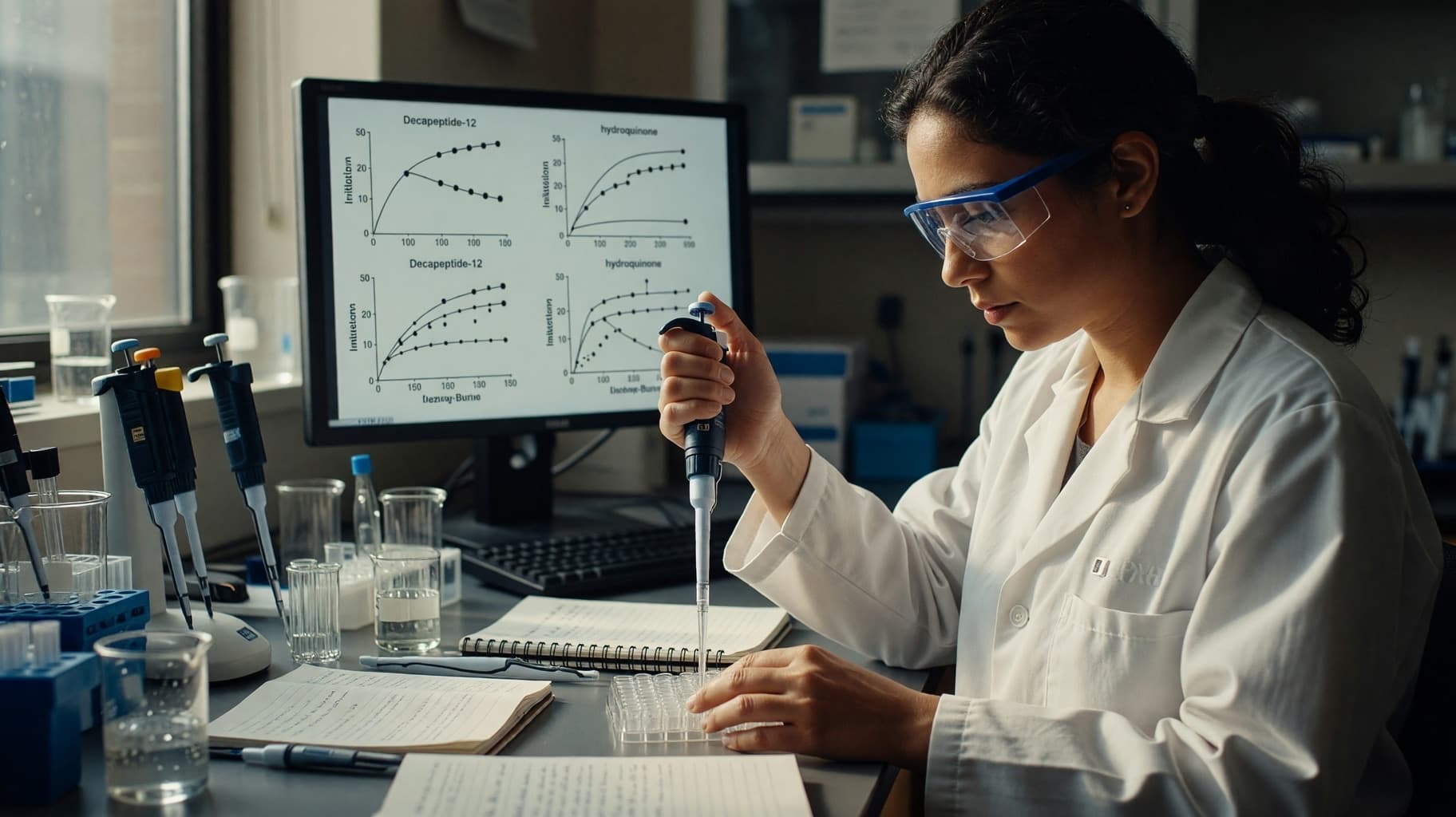 Decapeptide-12 Kinetics Define Regulatory Safety Margin Over Hydroquinone