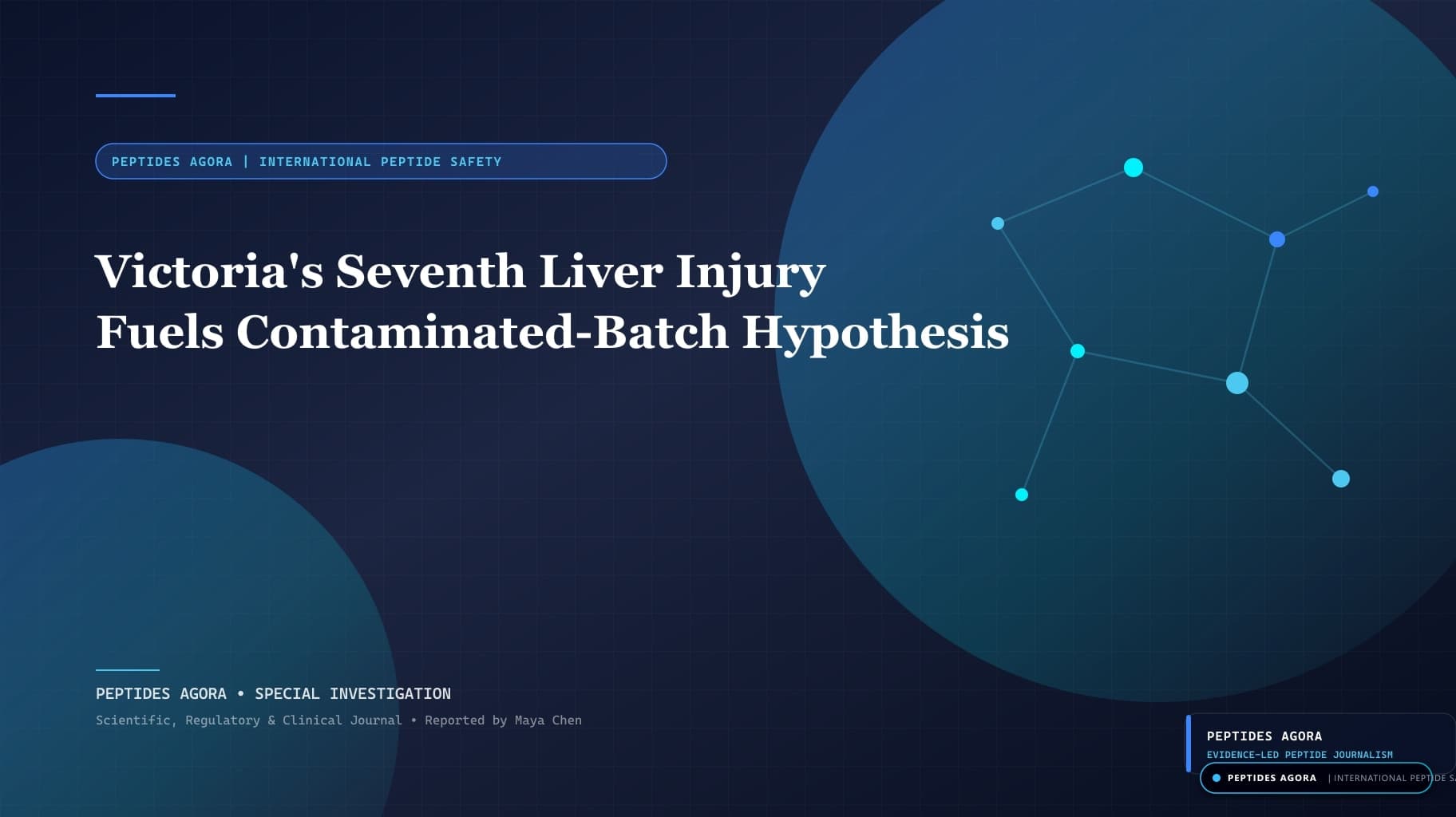 Victoria's Seventh Liver Injury Fuels Contaminated-Batch Hypothesis