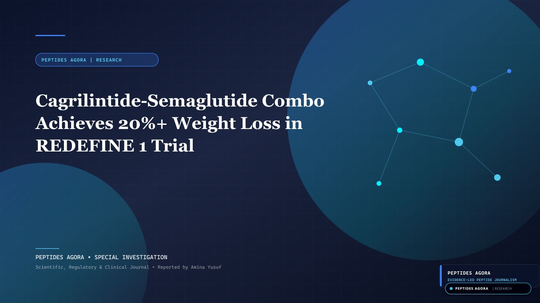 Cagrilintide-Semaglutide Combo Achieves 20%+ Weight Loss in REDEFINE 1 Trial