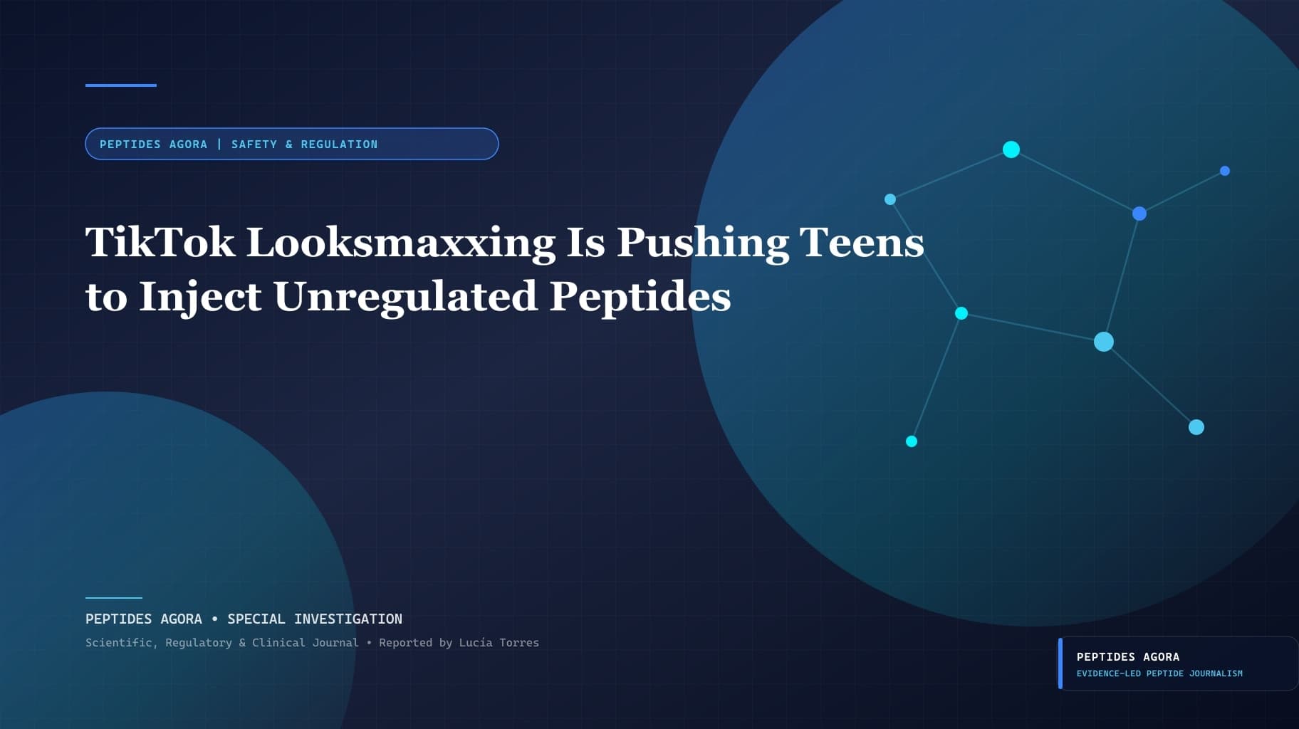 TikTok Looksmaxxing Is Pushing Teens to Inject Unregulated Peptides