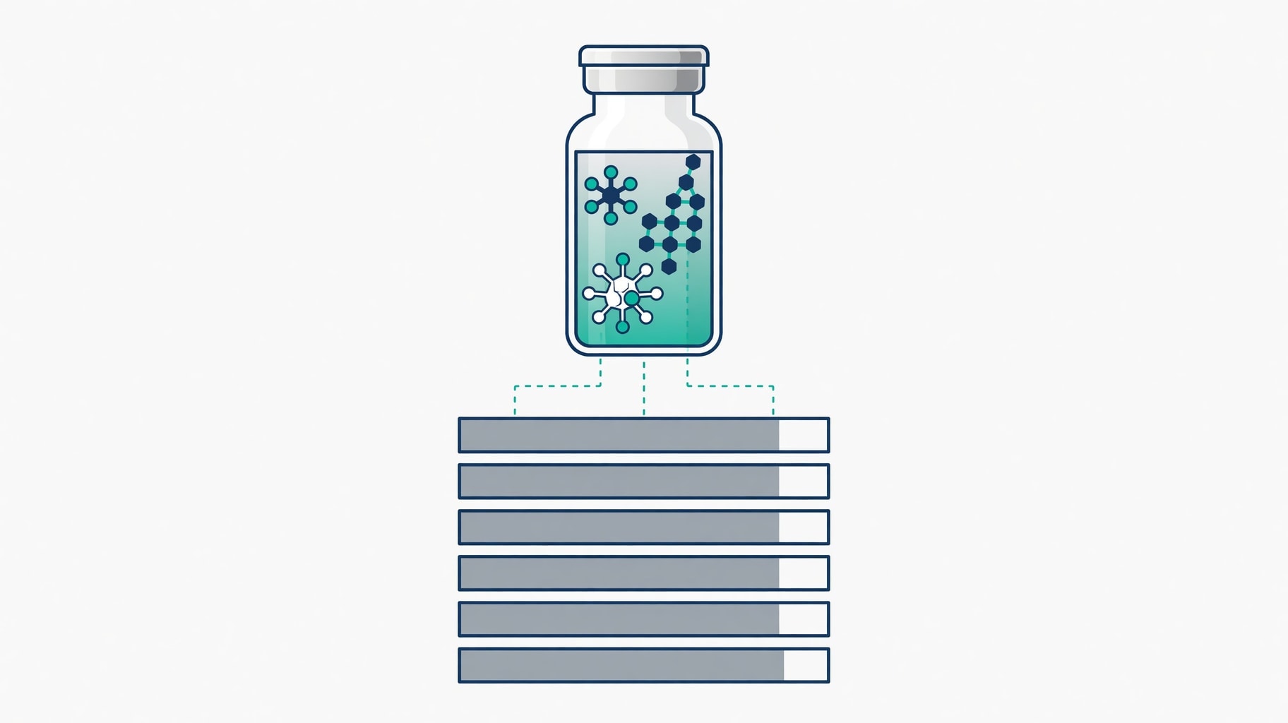 Scientific diagram and data graphic for Glow Peptide: Regulatory Status of the GHK-Cu, BPC-157, and TB-500 Research Blend